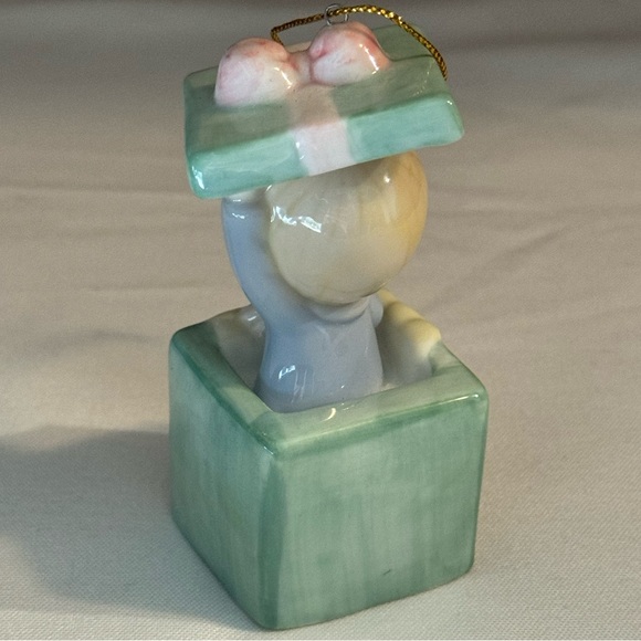 Enesco Precious Moments Brighten Up Collection Porcelain Ornaments 3-Piece Set - Picture 7 of 15